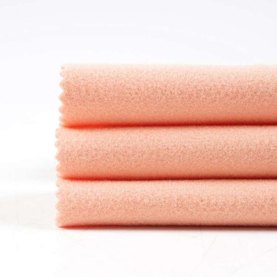 Premium popular plain outerwear super brushed polyester heavy fleece fabric for hoodies manufacture