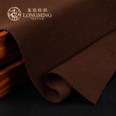 China textile wonderful price wholesale 100% polyester velvet brushed rayon suiting fabric