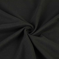 Ready made brushed polyester spandex fleece material DE velvet knitted fabric winter